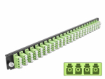 FO eemaldatav esipaneel 24xLC Quad 19&acute;&acute; multimode adapteritega OM5