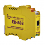 Ethernet I/O seade - 8 Digital Inputs + 8 Digital Outputs, -40&deg;C kuni +80&deg;C, 5 VDC - 30 VDC