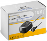 Konverter AC/AC 220-240V > 110-120V (Ameerika seadmetele), 100W, kaabli pikkus 1.8m