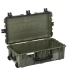 Kohver 832x466x279mm, veekindel, roheline, ratastega, IP67, 7.7kg