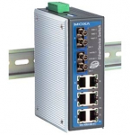 Switch: 6 x 10/100BaseT(X), 2 x 100BaseFX multi-mode (ST), 0 kuni 60&deg;C