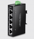 T&ouml;&ouml;stuslik Switch: 5 x 10/100Mbps, mini, -40 to 75 &ordm;C