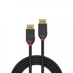 DisplayPort kaabel 3.0m, 16K 16360x8640@60Hz, 54 Gbit/s, Black Line