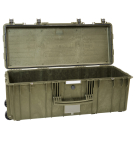 Kast 1009x412x354mm, veekindel, roheline, ratastega, IP67, 10.2kg