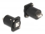 T&uuml;&uuml;p-D moodul - USB-A 2.0 - USB-B 2.0 F - F kruvidega
