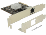 V&otilde;rgukaart: PCIe x1, 1 x 10 Gigabit LAN NBASE-T RJ45 (Standard + Low Profile)