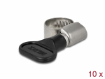 Toruklamber 8 - 12mm, musta liblikaga, (10tk)
