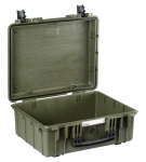 Kohver 485x414x212mm, veekindel, roheline, IP67, 2.91kg