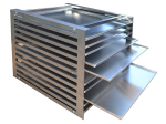 GHIBLI-II - RACK 10 trays store / without trays