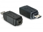 &Uuml;leminek USB 2.0 Micro B (M) - Mini (F) 5pin