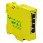 Kompaktne switch: 4 x 10/100/1000BaseT(X), 5 VDC - 30 VDC, -40&deg;C kuni +80&deg;C