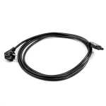 230V Toitekaabel 2.0m, must, CEE 7/7 - GST18