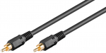 RCA kaabel 10.0m, kullatud, 75 ohm