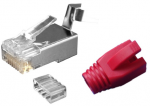 Modularpistik RJ45, Cat6a, AWG 22-23, komplekt 50tk
