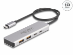 USB-C hub: 2x USB 3.2-A, 2x USB-C, hall