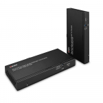 HDMI pikendaja l&auml;bi CAT6 kuni 70.0m , HDBaseT, PoC, ARC, 3840x2160@60Hz, komplekt