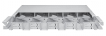 Splitterite paneel 1U OCM6/8 moodulile OCSH-K-OCM6/8