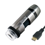 HDMI/DVI mikroskoop HDMI/DVI, 10-140x, LWD, alumiinium, polarisaator