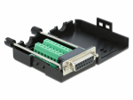 &Uuml;leminek Sub-D 15pin (F) - Terminal Block 16pin +kest