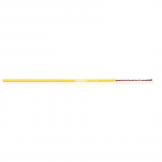 Montaažijuhe 0,22mm&sup2;, kollane, pehme, PVC, 200m/rull