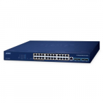 Switch: 8 x 10/100/1000Mbps PoE++, 16 x 10/100/1000Mbps PoE+, 4 x 10Gbps SFP+, 1 x RJ-45 console, Layer 3