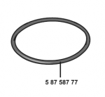 Varuosa. REPLACEMENT O-RING FOR WDC 2 (6X)