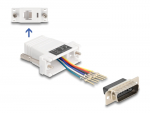 &Uuml;leminek D-Sub 15pin (M) - RJ12 (F) &uuml;hendamiskomplekt, valge