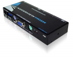KVM switch: 4 porti, VGA, PS/2, 1 arvuti - 2 kasutajat