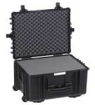 Kohver 670x510x372mm, veekindel, must, vahuga, ratastega, IP67, 12.65kg