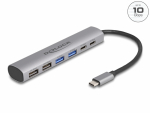 USB-C hub: 2x USB-C, 4x USB-A, hall
