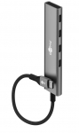 USB-C 3.2 hub: 4x USB-C 3.2, 5Gbit/s, Slim, hall