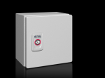 Seinakapp KX E-Box 150x150x120mm k,l,s lehtteras, montaažiplaadiga, metalluks IP66