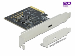 USB 3.2 laienduskaart: PCI, 1 x USB-C 3.2 Superspeed 20 Gbps