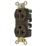 Pistikupesa 2-ne, 20A 125VAC, must, 5-20R NEMA