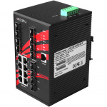 Switch: 8 x 10/100/1000BaseT(X), 12 x SFP, -40 kuni 80&deg;C, manageeritav, DIN