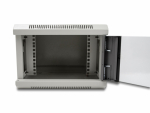 Seinakapp 4U 350x280x255 klaasuks, k,l,s, 10 tolli, MINI-RACK hall