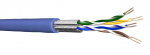 Keerdpaarkaabel Cat6 FTP 4x2x0,5 &uuml;hekiuline 23AWG LSZH Dca sinine 305m/kast