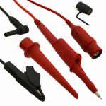 10:1 VOLTAGE PROBE SET,RED, 200MHz, 2.5m