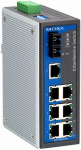 Switch: 7 x 10/100BaseT(X), 1 x 100BaseFX multi-mode SC, -40 kuni 75&deg;C, mittemanageeritav DIN