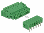 Terminal block PCB 6 pin 3.81mm, horisontaalne, -40&deg;C-105&deg;C