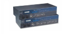 Serial seadmete server, RS-232/422/485 x 8 porti, 2 x LAN, 2 x AC toitesisend, -40 kuni 75&deg;C