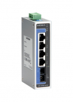 Switch: 4 x 10/100BaseT(X), 1 x 100BaseFX multi-mode SC, -40 kuni 75&deg;C, mittemanageeritav DIN