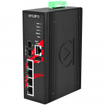 Switch: 4 x 10/100BaseT(X) PoE+, 1 x 100BaseFX single-mode SC, -10 kuni 70&deg;C, manageeritav, DIN, 12-36VDC