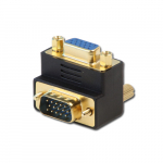 Adapter VGA (M) - (F), nurgaga allapoole