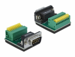 &Uuml;leminek Sub-D 9pin (M) - Terminal Block 9pin nupuga