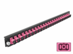 FO eemaldatav esipaneel 24xSC Simplex 19&acute;&acute; multimode adapteritega OM4