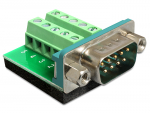 &Uuml;leminek Sub-D 9pin (M) - Terminal Block 10pin