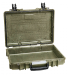 Kohver 457x366x118mm, veekindel, roheline, IP67, 2.2kg