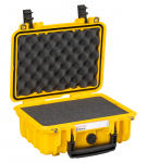 Kohver 316x270x143mm, veekindel, kollane, vahuga, IP67, 1.46kg