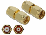 &Uuml;leminek RP-SMA pistik - SMA pistik, 10 GHz, kullatud